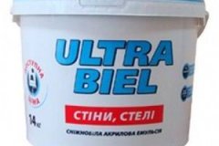 Фарба Sniezkа Ultra Biel акрилова 15л