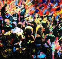 Яркие и динамичные полотна Джона Брамблитта (John Bramblitt)